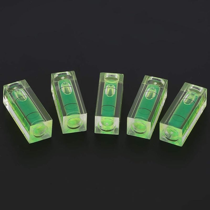 Mini Bubble Level 5pcs 15x15x40mm Small Frame Level Horizontal Vertical Measuring Tool - Image 2
